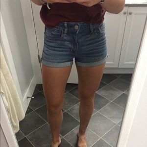 American Eagle Hi-Rise shorts